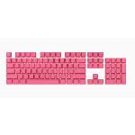 PBT Double-Shot Pro Keycaps -- 105-KeyBE Layout  TBD Pink AZERTY BE
