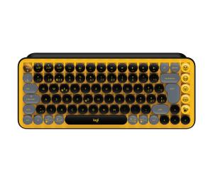 POP Keys Wireless Mechanical Keyboard With Emoji Keys - BLAST_YELLOW - CH - CENTRAL QWERTZ