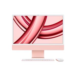 iMac - 24in - M3 8-cpu/8-gpu - 8GB Ram - 256GB SSD - 4.5k Retina Display - Magic Keyboard - Pink - Qwertzu German