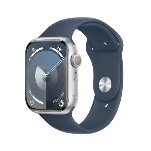 Watch Series 9 Gps 45mm Silver Aluminium Case With Storm Blue Sport Band S/m