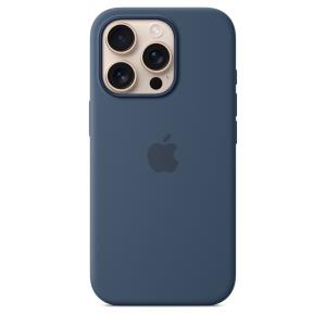 iPhone 16 Pro - Silicone Case With Magsafe - Denim