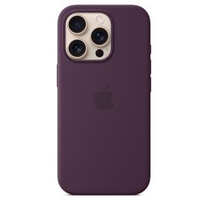 iPhone 16 Pro - Silicone Case With Magsafe - Plum