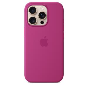 iPhone 16 Pro - Silicone Case With Magsafe - Fuchsia