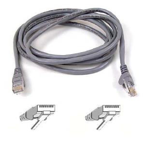 Patch Cable - CAT6 - utp - Snagless - 10m - Grey