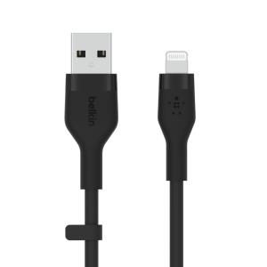Boost Charge USB-a To Ltg Silicon 2m Black