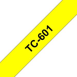 Tape 12mm Lami Black On Yellow (tc601)