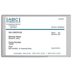 Plastic Card Carrier Sheet (5 Pack)