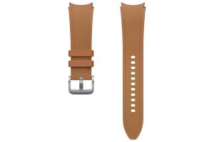 Hybrid Leather Band (m/l) - Camel - For Samsung Galaxy Watch 6 Series