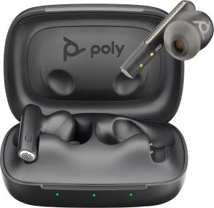 Voyager Free 60 Uc Bluetooth Wireless Earbuds - Basic Charge Case - USB-a - Black