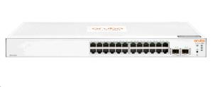 Aruba Instant On 1830 24G 12p Class4 PoE 2SFP 195W Switch, 24 RJ-45 10/100/1000 Class 4 PoE ports (JL813A#KIT#)