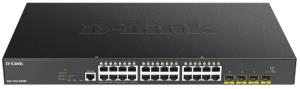 Switch Dgs-125028xmpe 28-port L3 10g Giagabit Smart Managed  4x Poe+