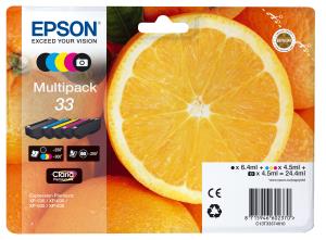 Ink Cartridge - 33 Oranges - Black / Blue / Magenta / Purple