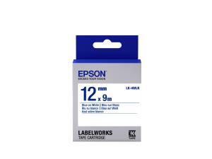 Label Cartridge Standard Lk-4wln Blue/white 12mm (9m)