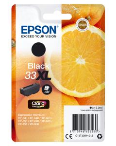 Ink Cartridge - 33xl Oranges - 12.2ml - Black Sec