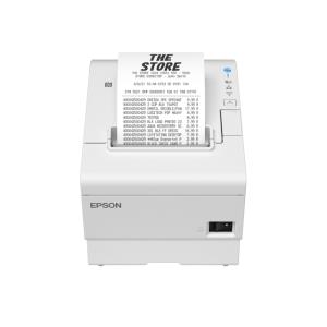 Tm-t88vii (131) - Receipt Printer - Thermal - 80mm - USB / Ethernet/ PoweredUSB - White