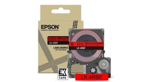 Tape Cartridge - Lk-4rbf - 12mm - Fluorescent Red/black