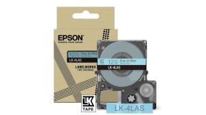 Tape Cartridge - Soft 12mm Lk-4las - Blue/ Gray