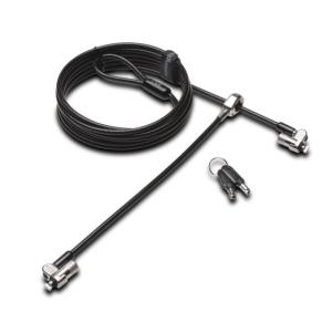 MicroSaver 2.0 Keyed Twin Laptop Lock -Master Keyed