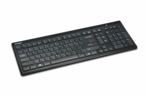 Advance Fit Slim Wireless Keyboard Black Qwerty US/Int'l