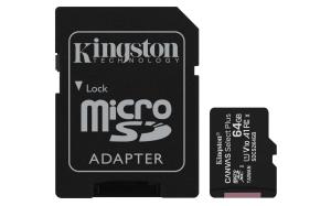 Micro Sdxc Card - Canvas Select Plus - 64GB - A1 C10 2 Pack With Adapter