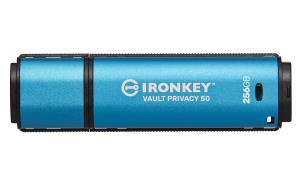 Ironkey Vault Privacy 50 - 256GB USB Stick - USB 3.2 - Aes 256-bit Encrypted