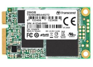 MSATA SSD Msa452t2 256GB SATA Ill 6gb/s 3d Tlc Nand Flash
