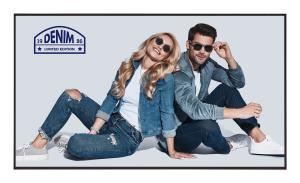 IPS Commercial Display - 65UH5N-M - 65in - 4K UHD 3840 x 2160 (16:9) - HDMI/ DisplayPort/ USB/ LAN/ Wi-Fi - 8ms - Black