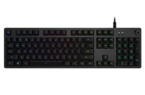 G512 Lightsync RGB Mechanical Gaming Keyboard Gx Brown Carbon - Qwerty Esp
