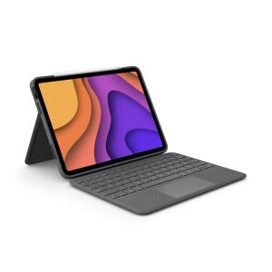 Folio Touch Case - Backlit Keyboard with Trackpad - for iPad Air (4/5th Gen) - Oxford Grey - Azerty French