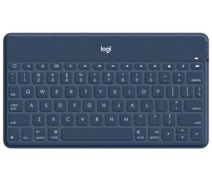 Keys-to-go Bluetooth Keyboard For Apple iPad/iPhone/TV - Classic Blue Qwertz DEU