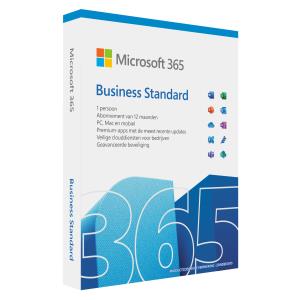 Microsoft 365 Business Standard - 1year Subscription Medialess P8 - Win/mac/android/ios - Dutch