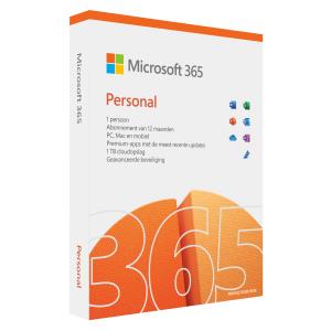 Microsoft 365 Personal - 1 Year Subscription Medialess P8 - Win/mac/android/ios - Dutch