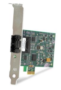 AT-2711FX-ST-901\100Mbps Fast Ethernet PCI-Express Fiber Adapter Card\ST Connector\Standard and Low