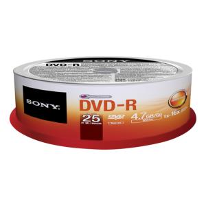 DVD-r Media 4.7GB 25pk Spindle Itc