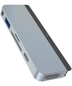 Hyper 6-in-1 iPad Pro USB-c Hub - Silver