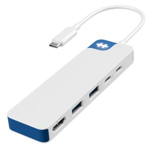 Hyperdrive Flex 5 Port USB-c Hub (blue)