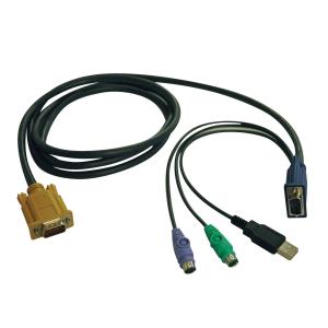 TRIPP LITE KVM Switch USB/ps2 Combo Cable For B020-u08/u16 And B022-u16 KVM 3m