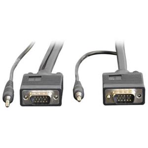 TRIPP LITE Svga/vga Monitor + Audio Cable With Coax (hd15 M/m 3.5mm M/m) 4.5m