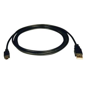 TRIPP LITE USB 2.0 A To Mini-b Gold Device Cable (a Male To 5pin Mini-b Male) 0.9m