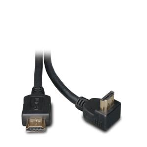 TRIPP LITE High Speed HDMI Cable with 1 Right Angle Connector Ultra HD 4K x 2K 1.8m (P568-006-RA)