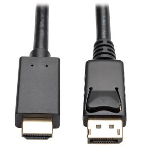 TRIPP LITE DisplayPort 1.2 to HD Active Adapter Cable DP with Latches to HDMI (M/M) UHD 4K x 2K/1080p 91cm
