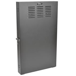 TRIPP LITE SmartRack 2U Low-Profile Vertical-Mount Server-Depth Wall-Mount Rack Enclosure Cabinet