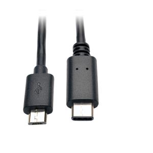 TRIPP LITE USB 2.0 Hi-speed Cable USB Micro-b Male To USB Type-c (USB-c) Male 6-ft 1.8m