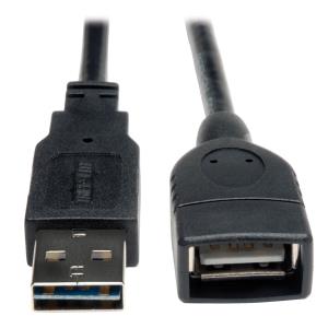 TRIPP LITE Universal Reversible USB 2.0 Hi-Speed Extension Cable (Reversible A to A M/F) 1.8m
