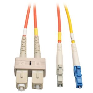 TRIPP LITE Fiber Optic Mode Conditioning Patch Cable (LC Mode Conditioning to SC) 2M (6-ft.)