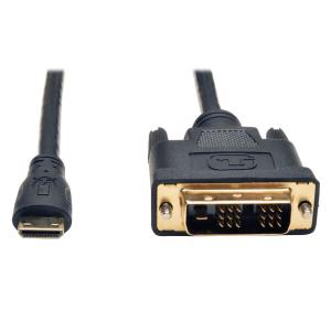 TRIPP LITE Mini HDMI to DVI Cable Digital Monitor Adapter Cable (Mini HDMI to DVI-D M/M) 3-ft 91cm