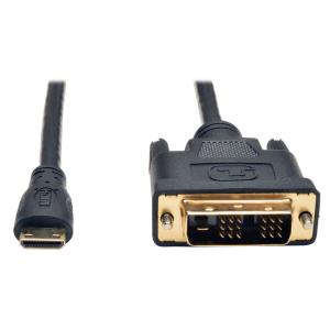 TRIPP LITE Mini HDMI to DVI Cable Digital Monitor Adapter Cable (Mini HDMI to DVI-D M/M) 6-ft 1.8m
