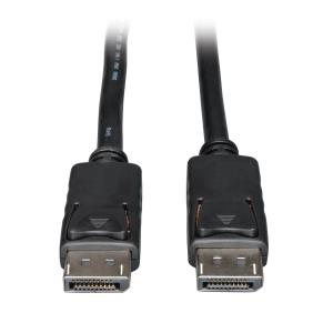 TRIPP LITE DisplayPort Cable with Latches (M/M) 4K x 2K 3840 x 2160 1-ft 30cm