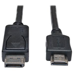 TRIPP LITE DisplayPort to HDMI Adapter Cable (M/M) 1080p 20 ft 6.1m