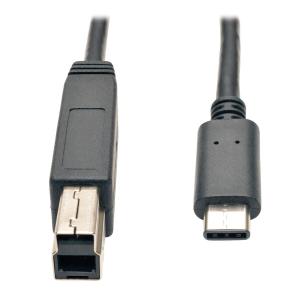 TRIPP LITE USB 3.1 Gen 2 10 Gbps Cable USB Type-C to USB 3.0 Type-B (M/M) 3 ft 91cm